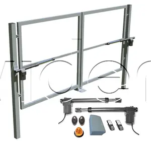 Dvojkrídlová brána so stĺpikmi 3000mm x 1750mm vr. automatizácie a príslušenstva na montáž