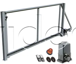 Samonosná brána so stĺpikmi a základňou 4500 x 1500mm vr. automatizácie a príslušenstva na montáž