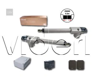 TOO4500KLT sada pre dvojkrídlovú bránu do 4,5m/krídlo