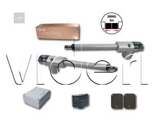 TOO3000KLT sada pohonov pre dvojkrídlovú bránu do 3m/krídlo