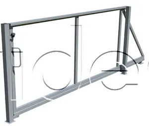 Samonosná brána so stĺpikmi 3000x1250mm vrátane príslušenstva na montáž