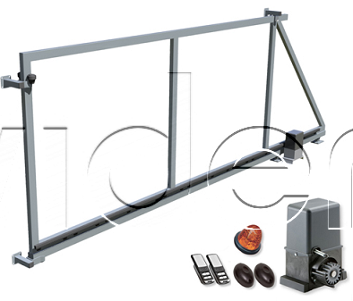 Samonosná brána bez stĺpikov vrátane automatizácie 3500x1250mm