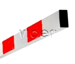 BO 420 - Brvno 4m, hladké, bez reflexných nálepiek, pre závory STOP 4