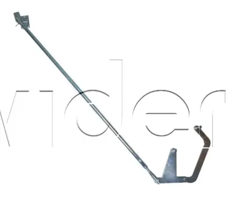 Jednokrídlová skladacia brána bez stĺpikov 3000 x 1500mm vr. automatizácie a príslušenstva na montáž