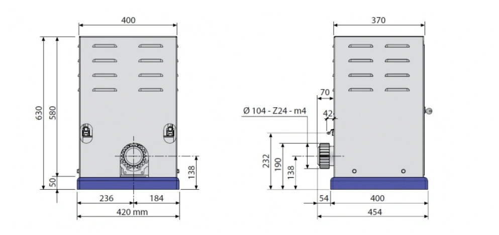 FADINI FIBO 300 - Pohon posuvných brán do 2500 kg