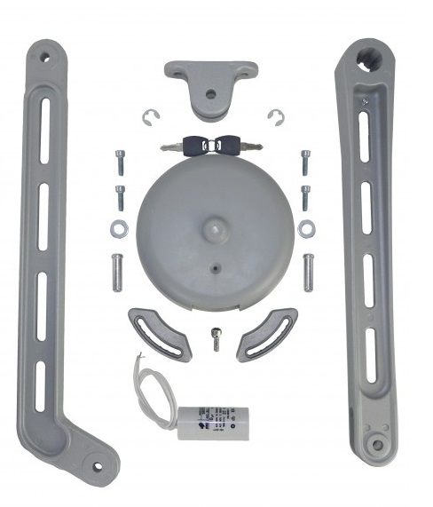 S-ARM LX - Zostava ramenných pohonov ARM 230 pre dvojkrídlovú bránu do 300kg